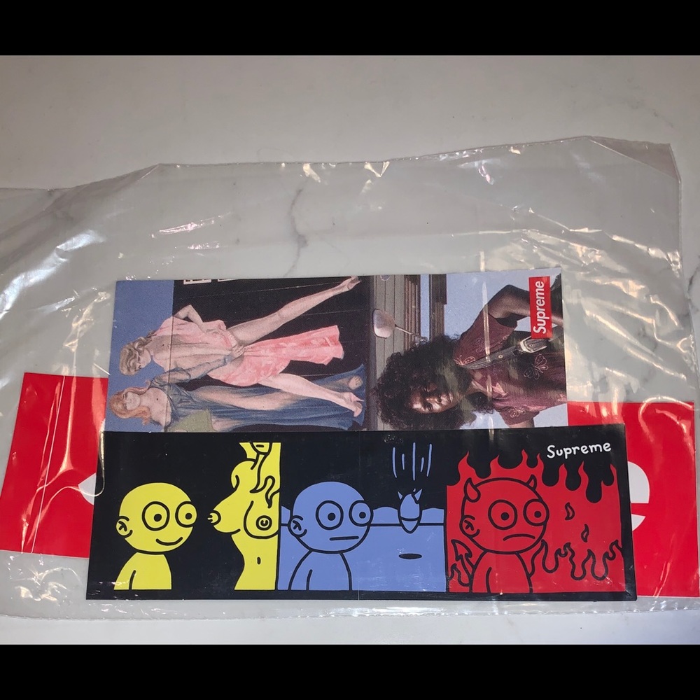 Supreme Sticker 3 Pack